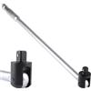 MIGUBIGU Barra di Rottura da 1/2 con Testa Flessibile a 240°, Chiave a Bussola 1/2 a Snodo Lunghezza 600 mm 780 Nm, Breaker Bar Testa, Breaker Bar Sbarra per il Cambio Gomme su Auto e Moto, Argento