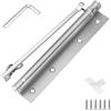 KLEHOPE Molla Chiudiporta, Regolabile Chiudiporta Automatico, Acciaio Inox Molla per Porta, Portata Massima 30 kg, per Porte Interne ed Esterne, Case, Uffici e Alberghi
