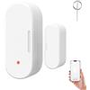 Wowsofty Sensore Porta e Finestra Intelligente,Richiede Gateway ZigBee Tuya per Sistema Allarme e Casa Campanello D'ingresso, Sensore Porta WiFi Compatibile con Smart Life/MOES/Tuya, 1 PEZZI