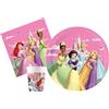 Ciao Kit Party Tavola Disney Princess Create Your World per 8 persone (36 pezzi: 8 piatti Ø23cm, 8 bicchieri 200ml, 20 tovaglioli 33x33cm) in carta FSC compostabile eco-friendly