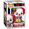 Funko Pop! Movies: IT - Pennywise (1990) - Figura in Vinile da Collezione - Idea Regalo - Merchandising Ufficiale - Giocattoli per Bambini e Adulti - Horror Fans