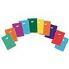 SAM - PACSA Confezione da 10 quaderni a Spirale, 80 Fogli, Dimensioni 12 Quadretti 4 mm, Copertina in Cartone plastificato 400 g, Colori Assortiti Carta Bianca 60 g