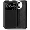 Cool Custodia Flip Cover per TCL 60 SE Nxtpaper 5G Liscio Nero