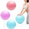 TNSLAND 3 palline da pilates, morbide, antiscivolo e ispessite, piccole palline da ginnastica con tubo soffiato, accessori per pilates e yoga, per palestra, casa, ufficio