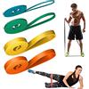 CUCUBA Set 4 Training Band Bande Elastiche di Resistenza per Fitness Crossfit Allenamento per Maschi e Femmine 5-15-25-35 Kg