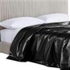VLYX Copertura Letto da Massaggio in PVC Impermeabile e Antimacchia - Lenzuolo Protettivo Rinforzato per Spa, Tappezzeria e Sartoria (Nero 160 * 220)