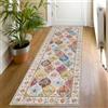 SHACOS Tappeto per Corridoio Antiscivolo 60x180 CM Tappeti per Ingresso Lavabile Tappetini per Cucina Tappeto per Pavimento Morbido per ingresso Camera da letto Lavanderia Cucina
