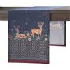 Maison d' Hermine Christmas Joy Runner da tavola in 100% cotone per feste, cene, vacanze, cucina, giorno del Ringraziamento, Natale (50cm x 150cm)