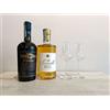Smartbox Brindisi a casa: 1 bottiglia di grappa, 1 di amaro e 2 calici da degustazione a domicilio