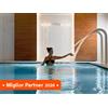 Smartbox Accesso Spa di 3h, massaggio di 50min e aperitivo per 2 al 4* Superior Hotel Ambasciatori