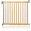 Munchkin Lindam Cancello per Scale Estensibile in Legno per Bambini e bebe, Cancello di sicurezza per bambini in legno , Facile da installare, senza viti , 63.5-106 cm , Legno