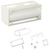 Evemodel 1 pezzo modello pista H0 20ft adesivo assemblato serbatoio olio 1:87 20 piedi contenitore di spedizione carrello merci per paesaggistica