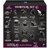 Wildspire Confezione di 16 mostri DND Mini Accessori DND Miniatures D&D Miniatures DND Mini DND Mini DND Figure Starter Set da tavolo