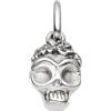 UNO de 50, Charm con teschio messicano, lega di metalli placcati in argento, design creativo esclusivo