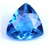 Naturale Blu Zircone 4.10 KT Cubico Fantastico Certificato Cambodian Gemma