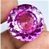 Naturale Reale Zaffiro Rosa 50.10 KT Rotondo Perfetto Certificato Loose Gemma