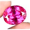 Naturale Perfetto Rosa Rossa Rubino 20.20 CT Ovale Certificato Raro Loose Gemma