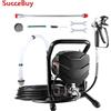 SucceBuy Spruzzatore airless per vernice stand, Spruzzatore airless ad alta efficienza da 650 W, Asta di prolunga per macchina per spruzzatore di vernice elettrico da 3000 PSI