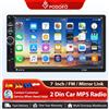 Podofo 7 pollici 2din Car Audio Stereo Radio Supporto Mirrorlink BT EQ Auto Sistema Intelligente Lettore Autoradio Lettore Multimediale per Auto