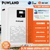 POWLAND 51.2V 300AH 200AH 100AH LiFePO4 Batteria 15KWH Batteria al litio Powerwall 6000+ Cicli BMS Bluetooth Parallelo 15 pezzi EU