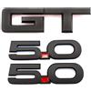 SgW Confezione da 3 emblemi GT Emblem Plus 5.0 emblemi di ricambio compatibili per decalcomanie 2015-2017