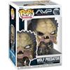 Funko POP! Movies: Aliens vs. Predator Requiem - Wolf Predator - 1 in 6 chance of receiving the rare Chase variant - Styles may vary - Figura in vinile da collezione - Idea regalo