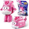 Super Wings Giocattoli Transforming Dizzy, Figura d'azione 2 in 1, Aereo robot giocattolo da 5 cm/2 in, giocattolo Transforming, adatto a bambini e bambine dai 3 anni in su