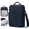 Dadanism 9-11 Tablet Custodia Borsa con Tracolla Per iPad (A16) 11, iPad Air 11 M4/M3, iPad Pro 11 M5/M4, iPad 10a Gen 10,9, iPad 9/8/7a Gen 10,2, Galaxy Tab A11+ 11, Tab M11 11, Indaco