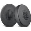 SOULWIT Cuscinetti Auricolari di Ricambio in Pelle di Agnello per Bose On-Ear 2 (OE2/OE2i)/SoundLink/SoundTrue On-Ear Cuffie, Padiglioni con Schiuma Ad Alta Densità per l'Isolamento Acustico - Nero