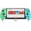 DOBE FOMIS ELECTRONICS DOBE - Controller Eggshell Gripcon Switch Controller per modalità portatile, controller ergonomico per Nintendo Switch con giroscopio a 6 assi, vibrazione a doppio motore, compatibile con tutti i