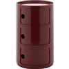 Kartell - Portaoggetti Componibili - Rosso - ABS - Designer Anna Castelli Ferrieri