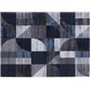 Muse Tappeto double grigio celeste, 160x230 cm