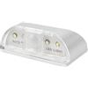 Zunate Luce LED per Buco della Serratura, Rilevamento Automatico del Sensore di Movimento PIR, Luce per Serratura della Porta, Luce Notturna, Lampada con Sensore Corporeo, Luce per WC,