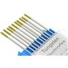 Kwweeoo: Elettrodo di tungsteno WL15, 1,5% lantano, elettrodo di tungsteno per saldatura tig, diametro 2,4 mm, lunghezza 175 mm