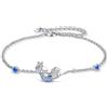 VONALA Braccialetto in argento Sterling 925 con gatto, cuore, delfino, trifoglio, stella, conchiglia, gatto, ametista, cuore, delfino, quadrifoglio, stella, conchiglia, gioielli regalo per donne