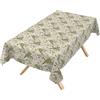 ANRO Tovaglia antimacchia Camomilla foglie 120x140 cm misto cotone