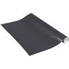 Venilia Pellicola adesiva, Grigio Pelle-look Toppe in pelle, 67,5cm x 1,5m, Spessore 260μ, Pellicola autoadesiva per mobili o cucina, carta da parati, PVC senza ftalati, Prodotto in UE