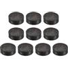 PATIKIL 13mm Punte per Stecche Biliardo, Confezione 10pz Punte di Ricambio per Stecche Biliardo Punte per Stecche Snooker, Marrone