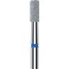 Punta fresa diamantata Cilindro, blu, Ø 2,5mm, abrasivo medio