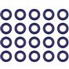 Yolando 20pcs Nastro per Legatrice Piante, per Giardinaggio Vigneto - Blu