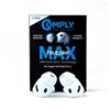 Comply TrueGrip MAX | Almohadillas de espuma viscoelástica premium de repuesto para APPLE AirPods Pro (3 generación) | Tecnología SmartSkin™ | Excelente aislamiento acústico | Blanco, talla S, 3 pares