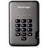 iStorage diskAshur PRO2 HDD 2TB Disco rigido portatile sicuro - certificato FIPS Level 3 - Password protetta, resistente alla polvere e all'acqua, crittografia hardware USB 3.1 IS-DAP2-256-2000-C-X