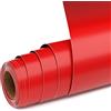 UIOK Vinile Adesivo 12 x 15ft Vinil Permanente Adesivo per Plotter da Taglio, Matte Rosso Vinile Rotolo Pellicola in Vinil Plotter per Regali Fai Da Te (Rosso)