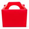 Lotus Confezione da 30 scatole per bomboniere per bambini, colore rosso vivace, per compleanni, matrimoni, baby shower, picnic, Halloween ed eventi speciali, sacchetti ideali per pasti e dolcetti per