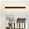 ZTWLEED 32W/80CM Applique da Parete LED Dimmerabile con Telecomando