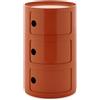 KARTELL COMPONIBILI 3 ELEMENTI NEW BIG, 4923 AMBRA / ARANCIONE