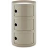 KARTELL COMPONIBILI 3 ELEMENTI NEW BIG, 4923 TORTORA