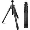 Manfrotto ONE Treppiede Ibrido in Alluminio, per Foto & Video, Portata 15kg, Colonna Livellante, Colonna Orizzontale 90°, Sistema Quick Release, Treppiede Versatile per Fotocamere DSLR & Mirrorless
