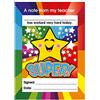 SuperStickers Motivation in Learning Super Lode Teacher - Blocco note ricompensa