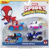 Jazwares Spidey e i suoi super amici SNF0200 - Set di 4 veicoli in metallo, giocattolo a partire dai 3 anni in su